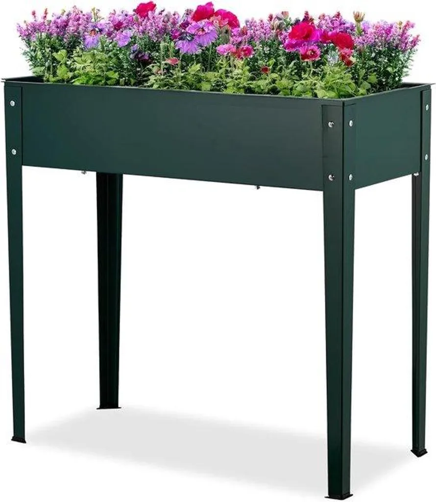 Abri de jardin vert en métal thermolaqué 80 cm - Protection Anti-UV