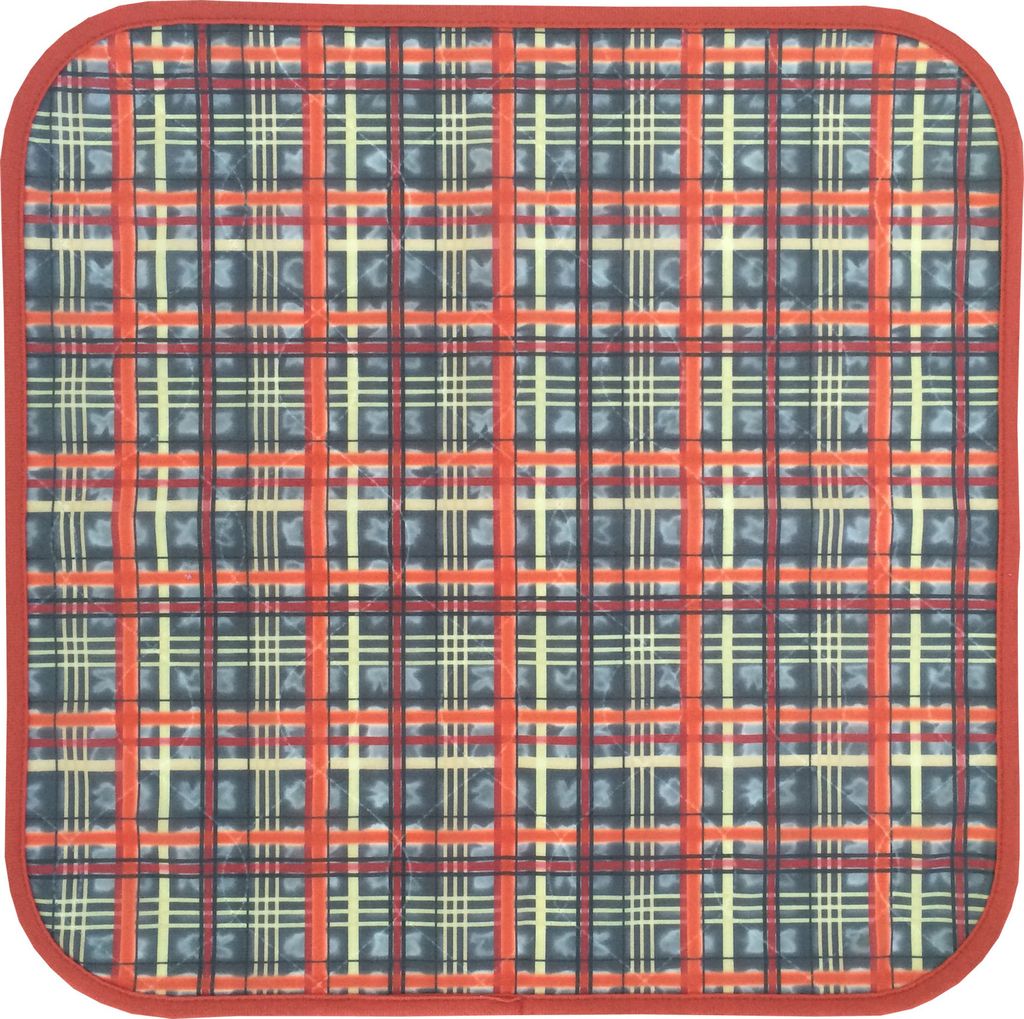 PFLEGE POINT® Inkontinenz Stuhlauflage rot-braun 45 x 45 cm Produktbild 
