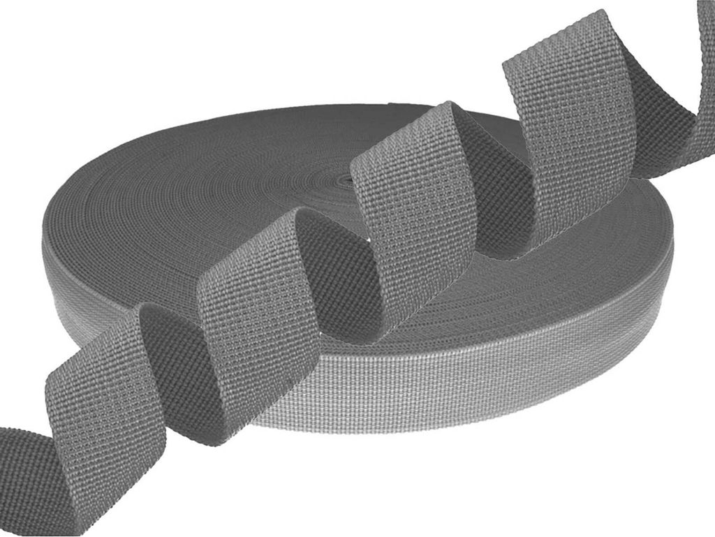 Gurtband Polyester 10m x 10mm PES Trägerband Riemen Tragband Farbwahl