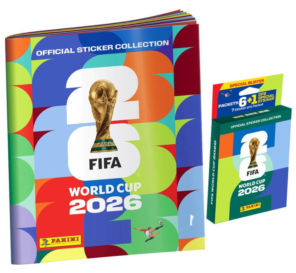 Fifa World Cup 2026 Sticker - WM Sammelsticker - 1 Album + Produktbild 