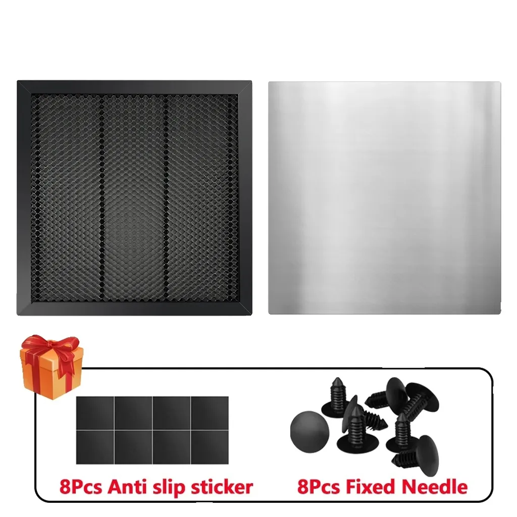 Support de Découpe Laser 400x400mm Honeycomb pour Projets Créatifs