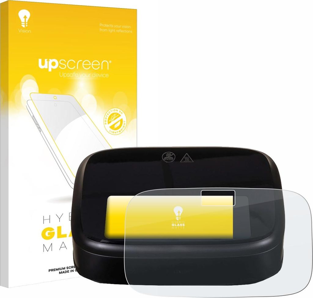 upscreen Entspiegelungs Schutzglas für Philips Airfryer 1000 Series Schutzfolie Panzer Folie Glas Display Schutz matt
