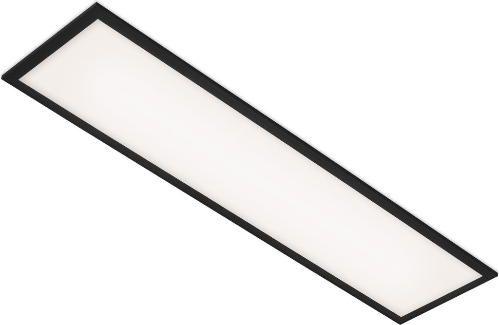 BRILONER Pannello LED semplice, luce bianca neutra, nero, Immagine del prodotto 
