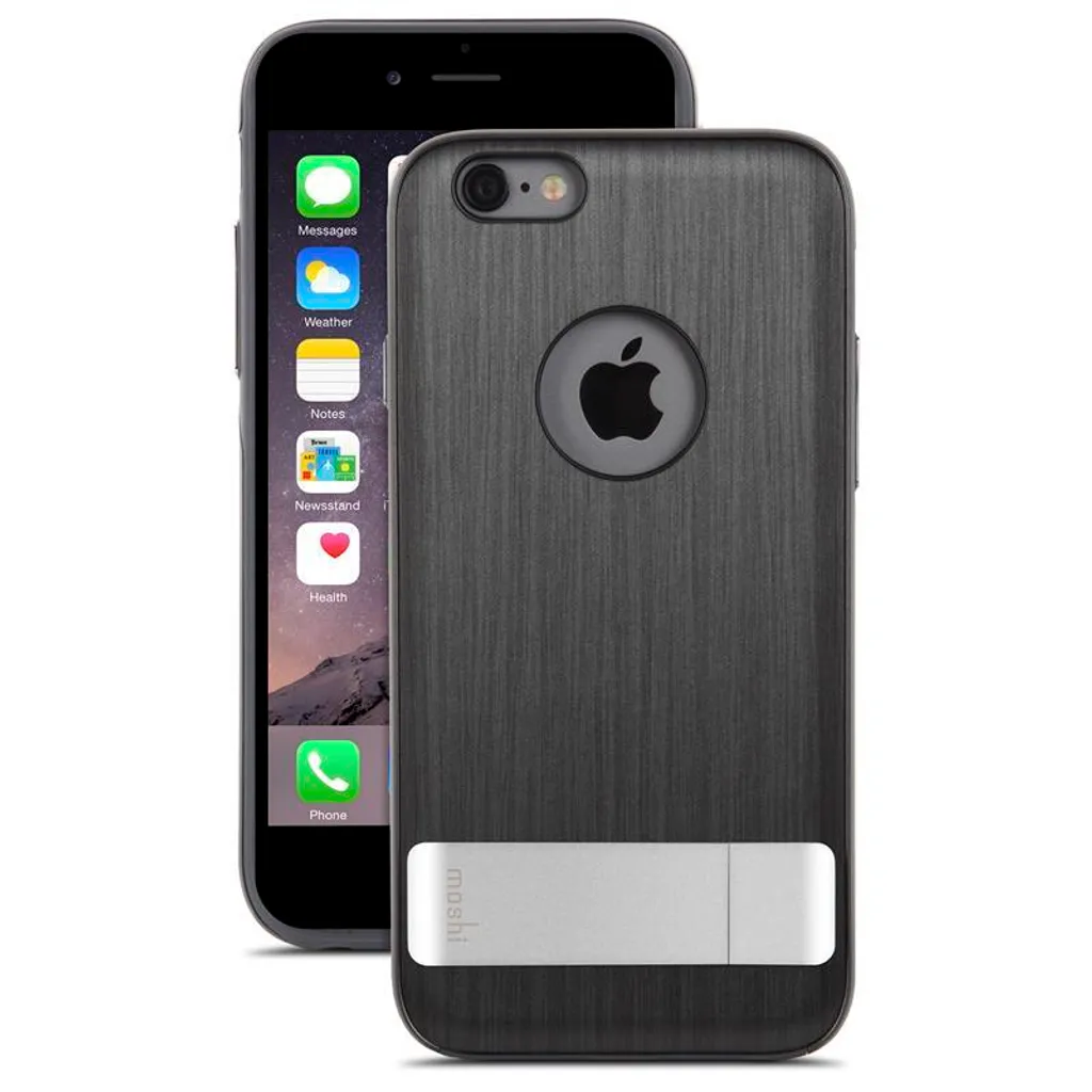 Étui de protection iGlaze Kameleon Moshi Noir pour iPhone 6S/6 Plus