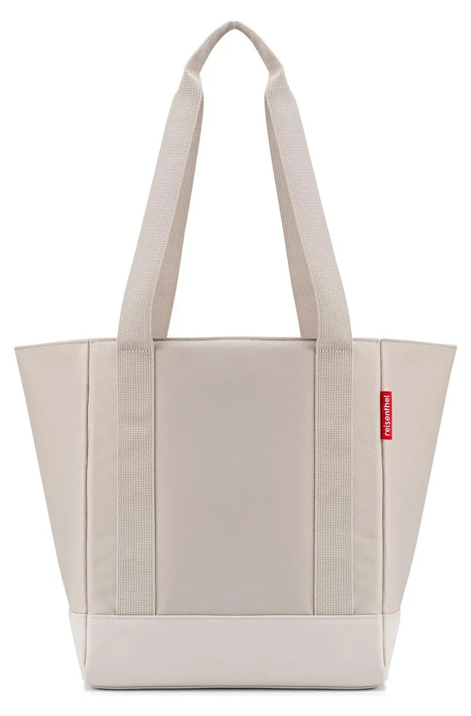 Sac Shopper Reisenthel Mix Stone Beige avec Fermeture Zippée Sécurisée