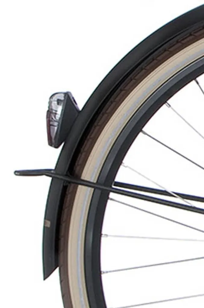 Garde-boue arrière Cortina Aile 28 U4 Jet Black Matt Nd pour vélo