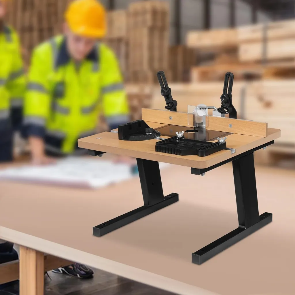 Table défonceuse stable et précise - charge 200 kg - plateau 43x40 cm - 4
