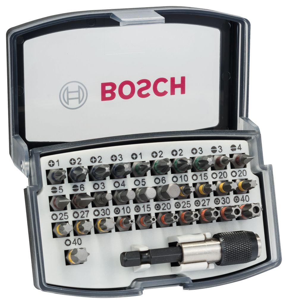 Set di punte per cacciavite Bosch 32 pz EH SD Set PR Immagine del prodotto 