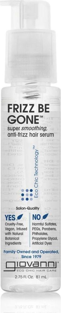 Giovanni 2chic Frizz Be Gone Super Smoothing Anti-Frizz Hair Serum 81ml