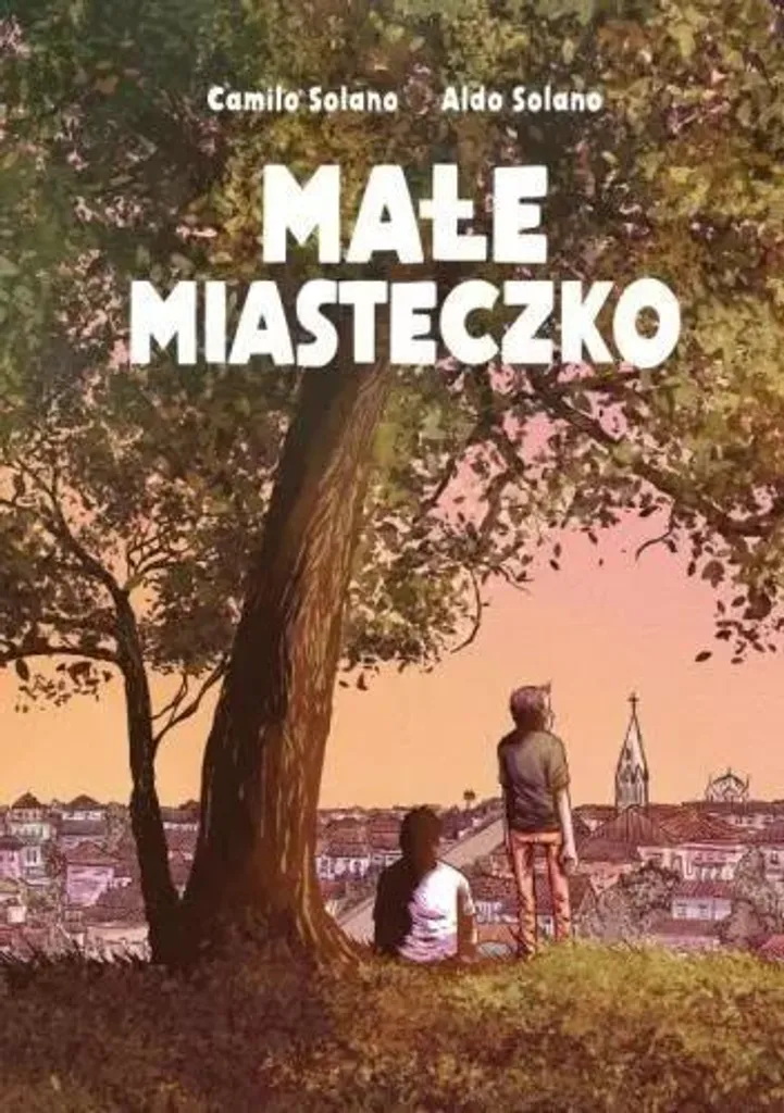 Livre Petite ville Camilo Solano : Roman graphique édition polonaise