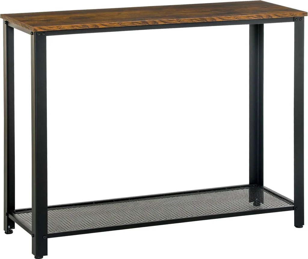 Table de couloir style industriel idéale pour optimiser votre entrée