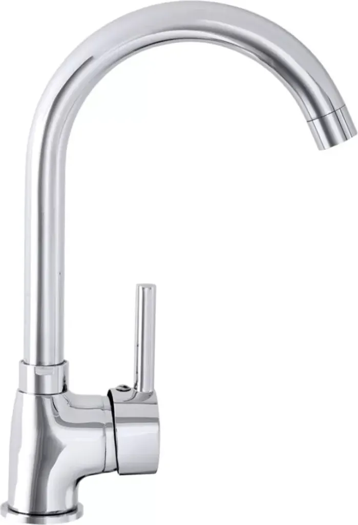 Miscelatore Monocomando Algea Cromo 30cm | 360° Swivel Kitchen Tap