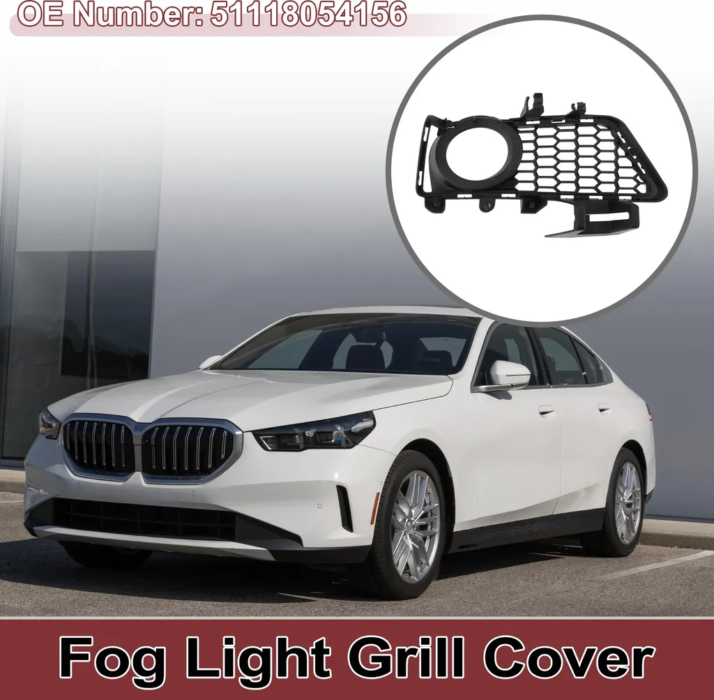 Grille Antibrouillard Inférieure BMW F30 F31 2012-2018 en ABS Noir 1 Pièce