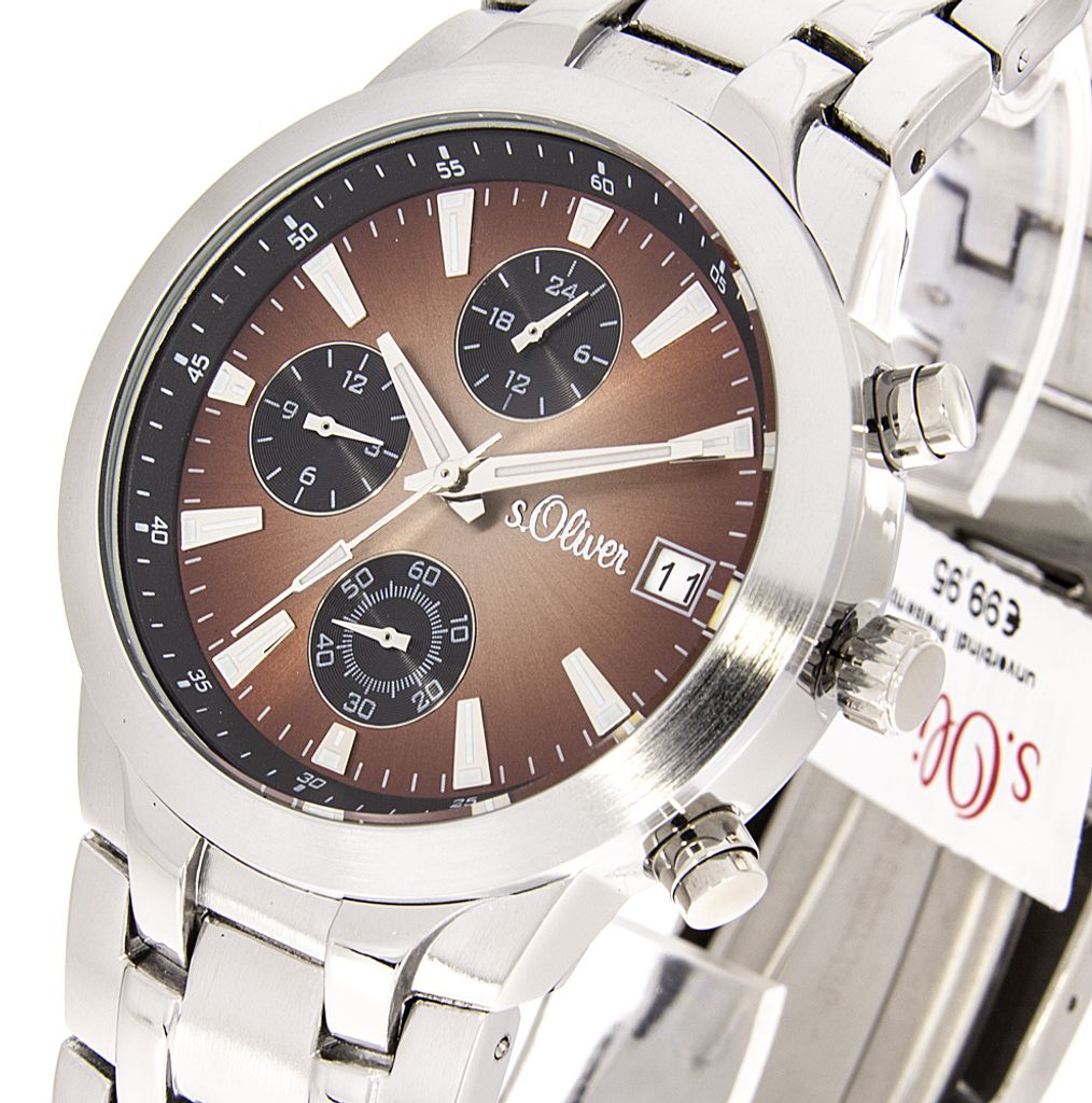 s.Oliver Herrenuhr SO-15054MCR Produktbild 