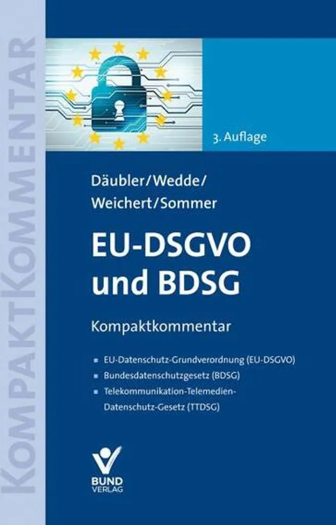 Livre EU-DSGVO et BDSG : Documentation juridique protection de données