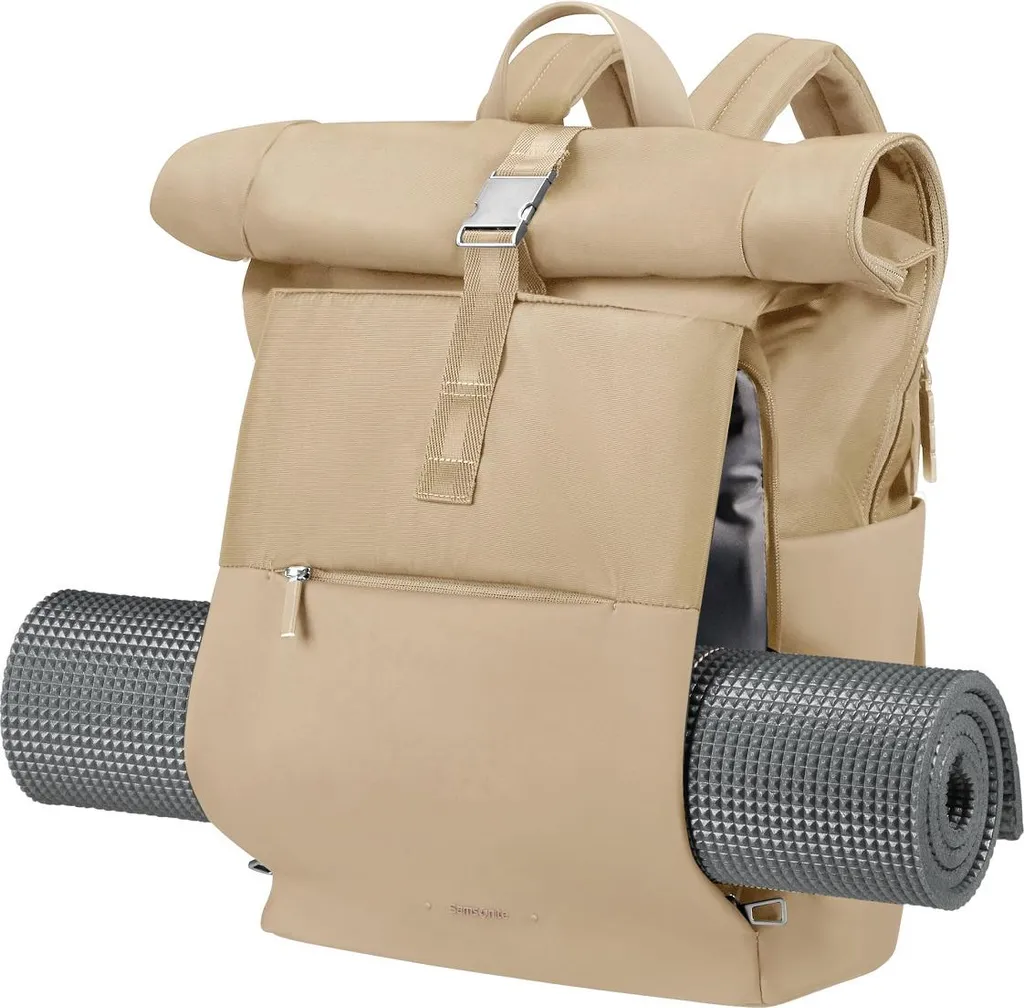 Sac à dos 15,6' sable Samsonite 4Pack LPT Rolltop à volume modulable - 8