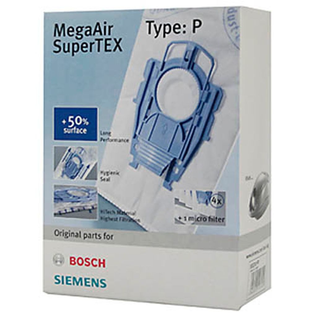 A product box for vacuum cleaner bags.