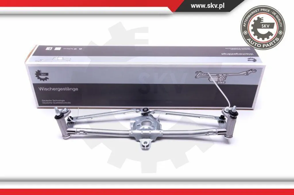 Rampe d'essuie-glace 1J1955603 en acier renforcé pour Skoda Octavia 1U