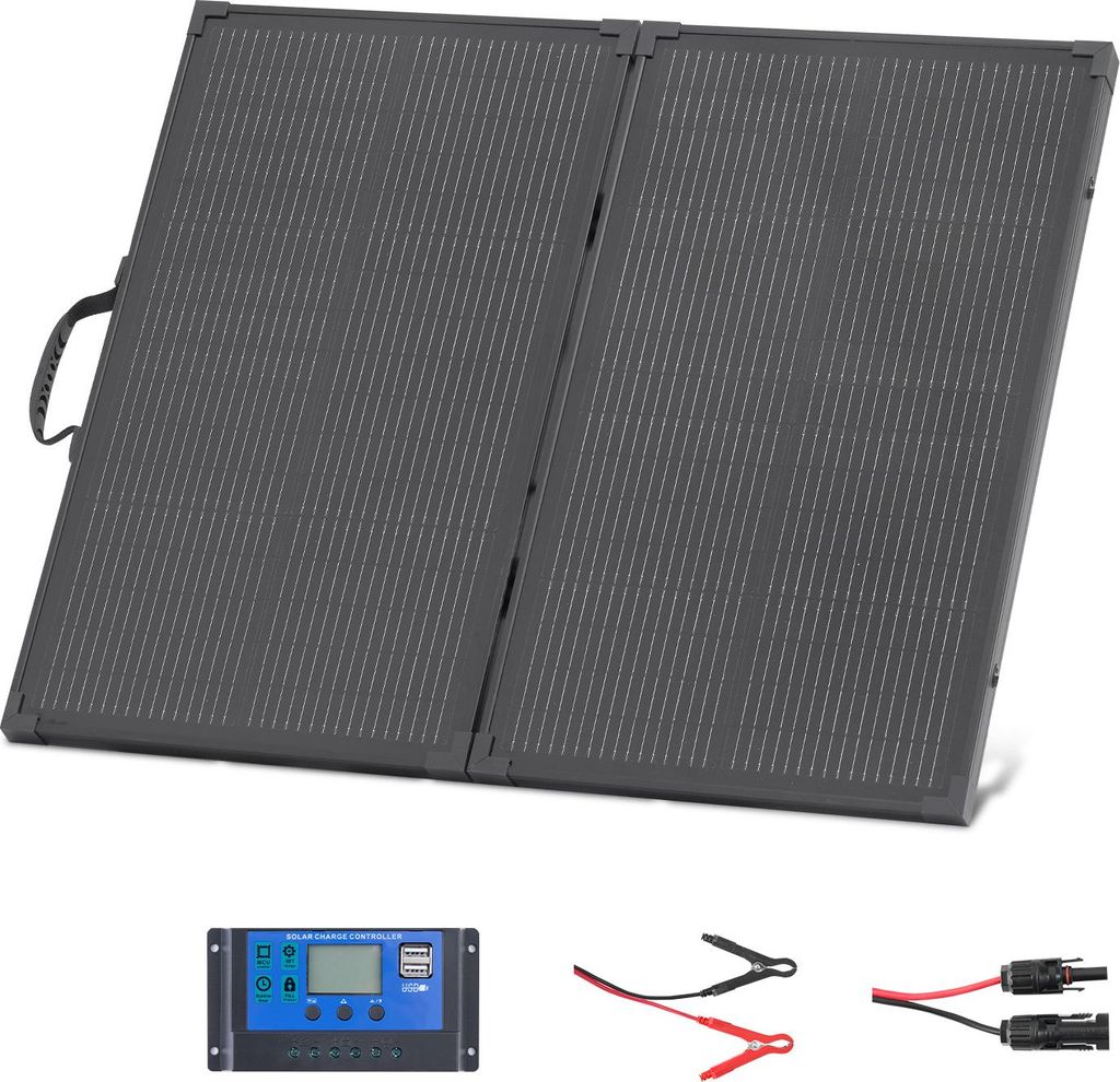 SucceBuy Faltbares Solarpanel 100 W, tragbares Produktbild 