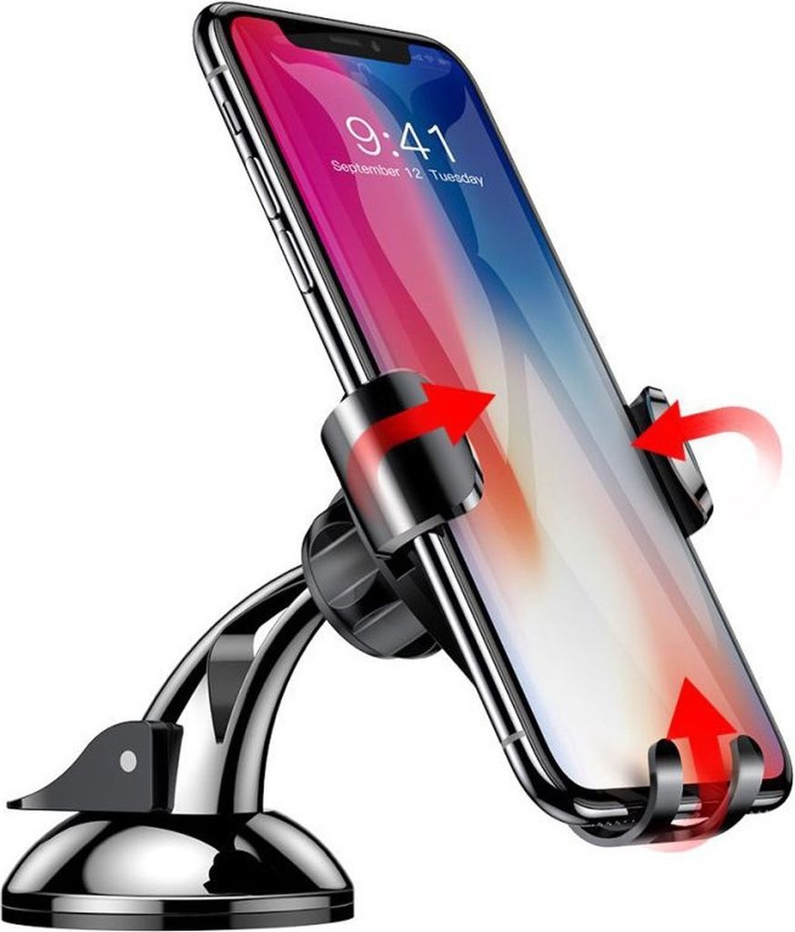Gravitační držák telefonu Baseus Osculum (černý) Obrázek produktu 6
