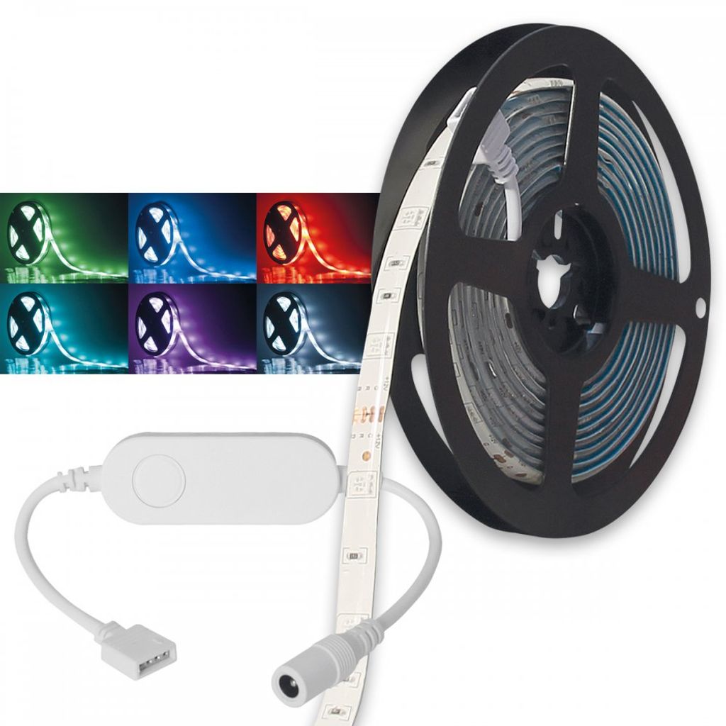 Fontastic WLAN-LED-Leuchtstreifen 3m Dimmbar, Vollfarbig Produktbild 