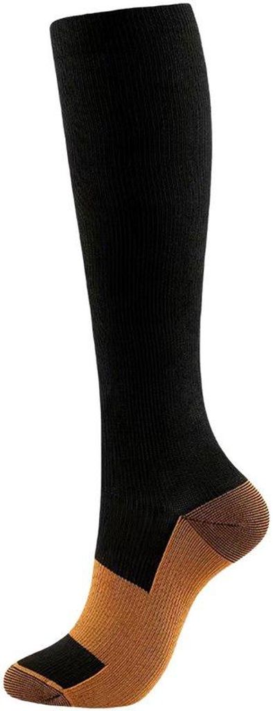 2 Paar Sport-Kompressionsstrümpfe – Unisex – 15–20 mmHg Durchblutungsfördernde Kompressionsstrümpfe – Medizinisch, Laufen, Sport, Pflege...
