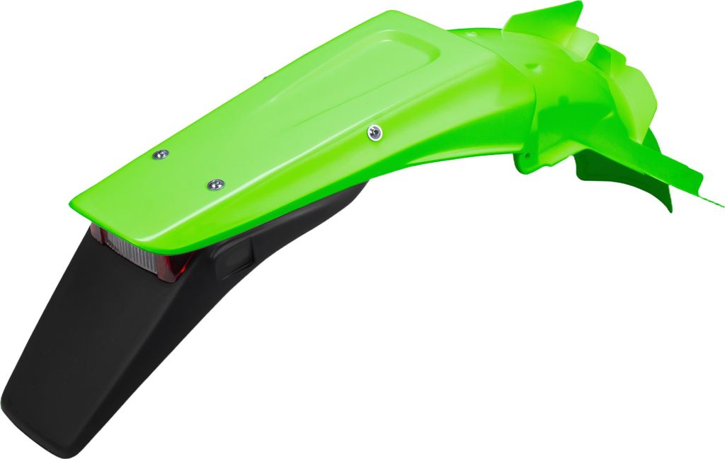 Kotflügelverkleidung UFO PLAST Abdeckung Schutzblech hinten, Farbe:grün OEM