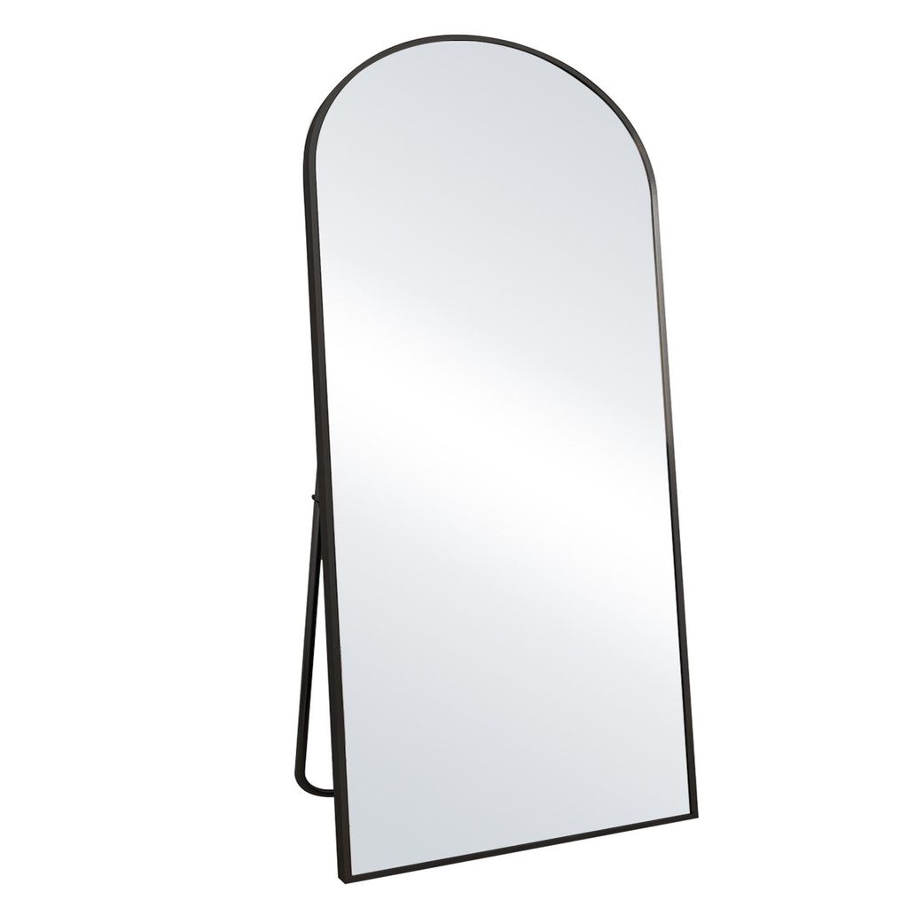 Bogen Ganzkörperspiegel, 89 x 198 cm Gewölbter Standspiegel Produktbild 