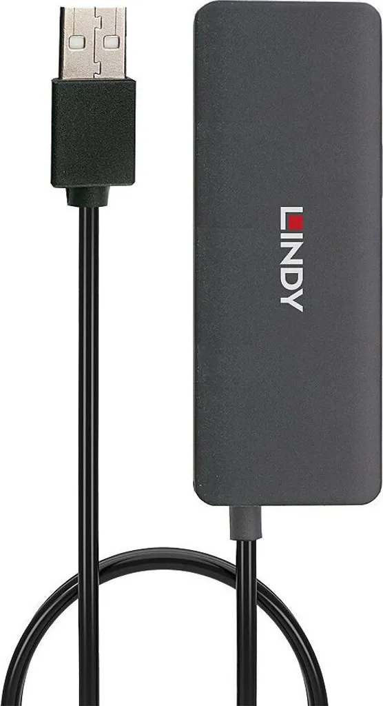Hub USB 2.0 Professionale LINDY 4 Porte - Soluzione Industriale Bus-Powered - 3