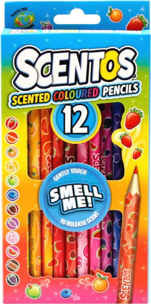 Pastelli profumati per matite 12 pz. / Scentos Immagine del prodotto 