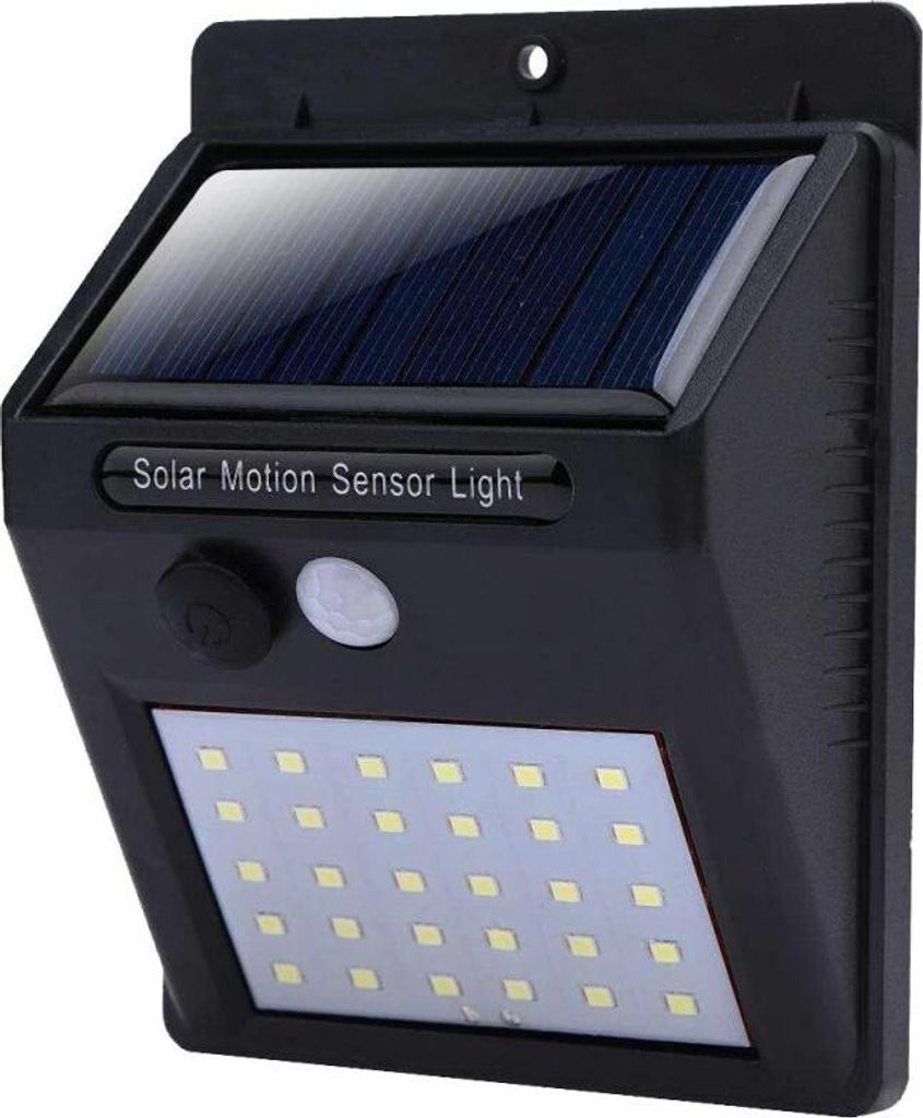 Verk 01390 Illuminazione solare da esterno a 30 LED SMD con Immagine del prodotto 