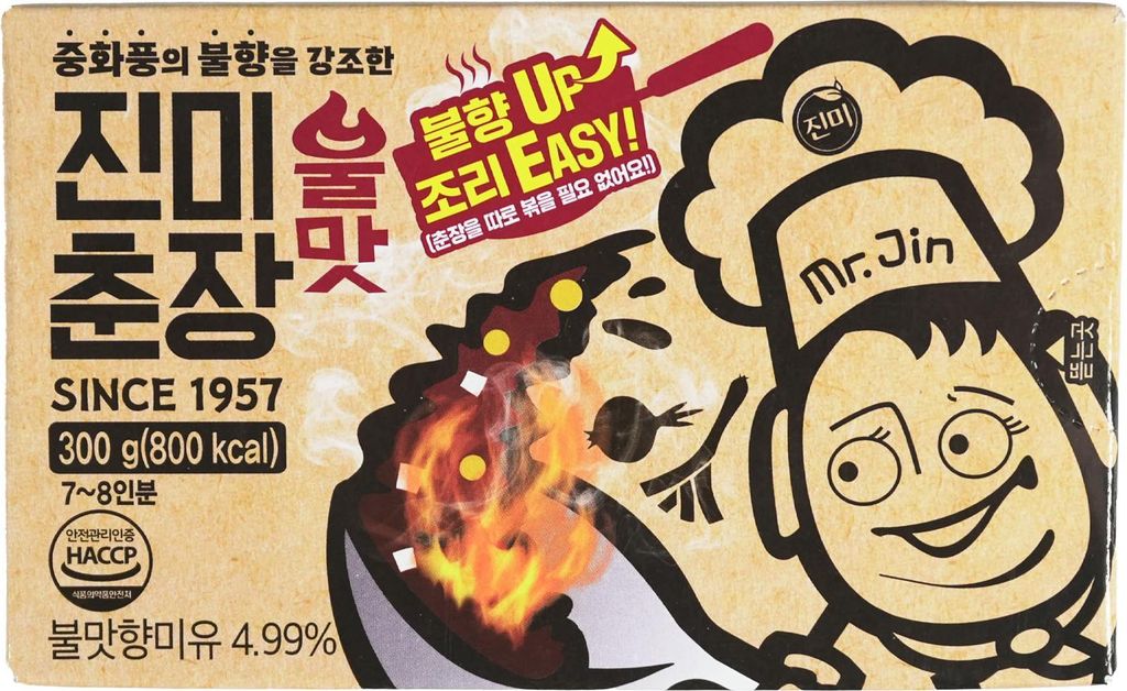 Jinmi schwarze Bohnenpaste Jjajang 300g