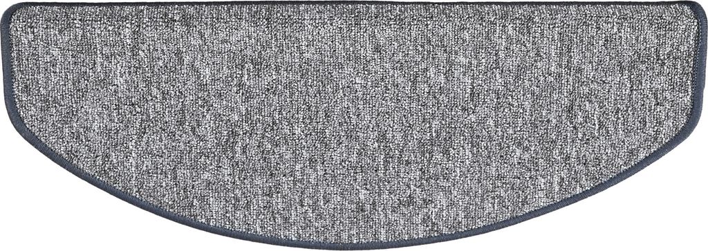 Trend Schlinge Stufenmatte Einfarbig (halbrund), Größe / Ausführung / Menge:18x56 cm (halbrund) 15 Stck., Farbe:Anthrazit