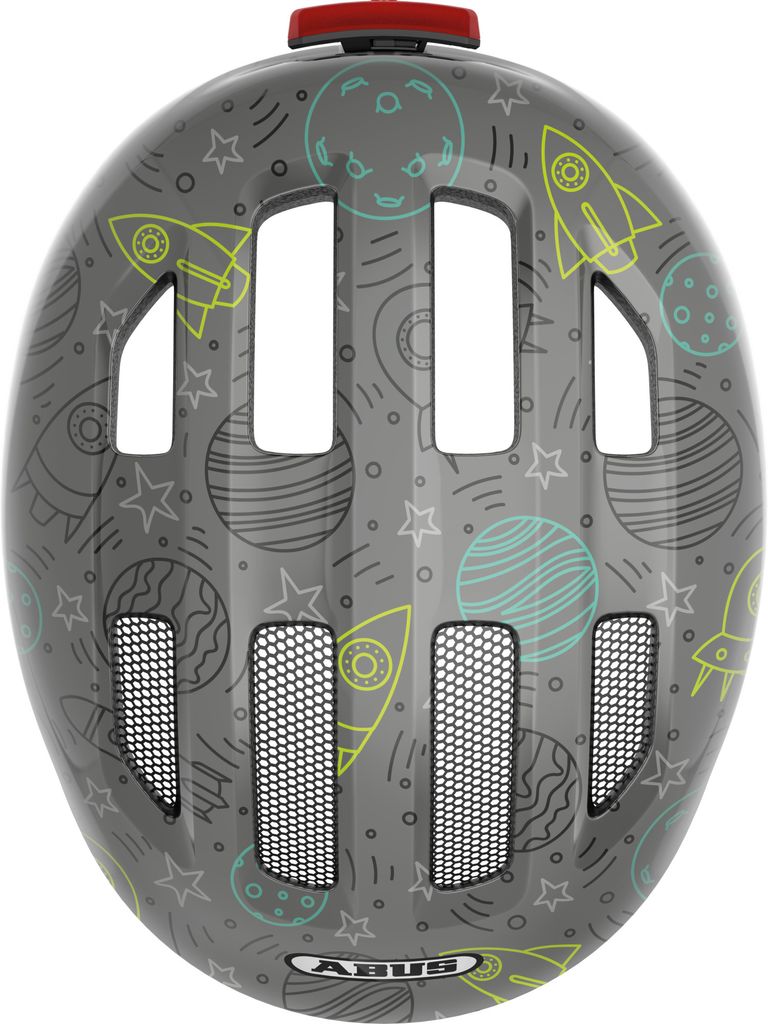 ABUS Smiley 3.0 Casque Vélo Enfant – Protection Maximale, Coupe Basse, Espace Tresses, Designs Fun Fille & Garçon