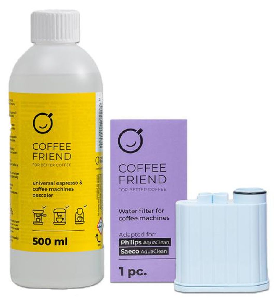 Coffee Friend Wartungskit für Philips / Saeco Kaffeemaschinen mit AquaClean System