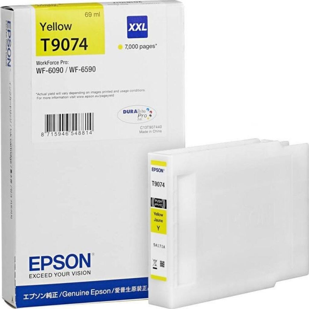 Epson Ink Yellow Gelb (C13T90744N) Produktbild 