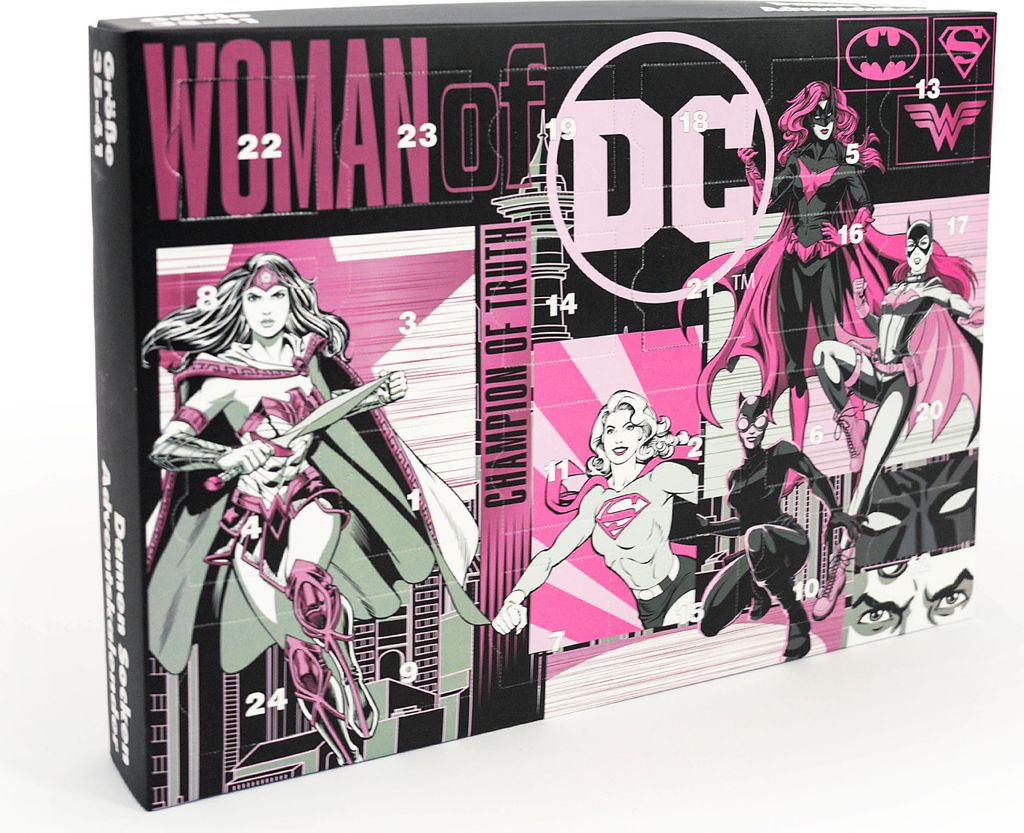 Wonder Woman Adventskalender  Woman Of DC Socken Produktbild 