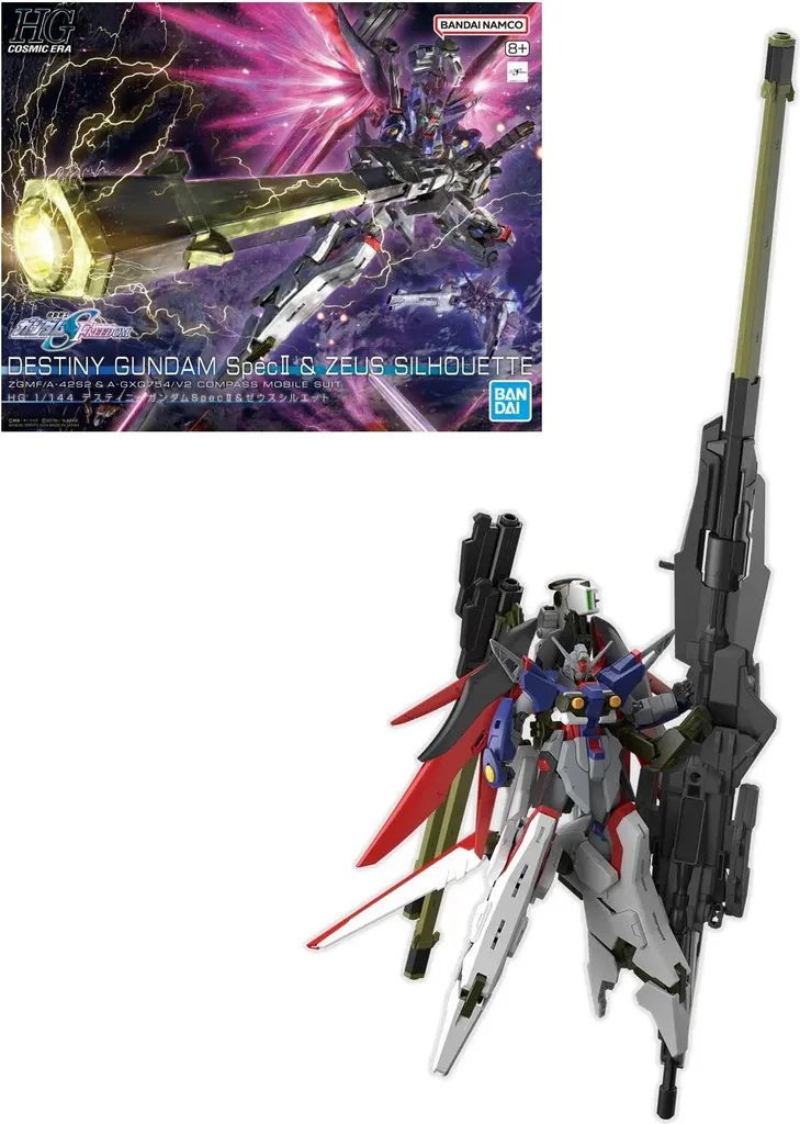 Kit Maquette HG 1/144 Destiny Gundam Spec II pour Diorama et Collection