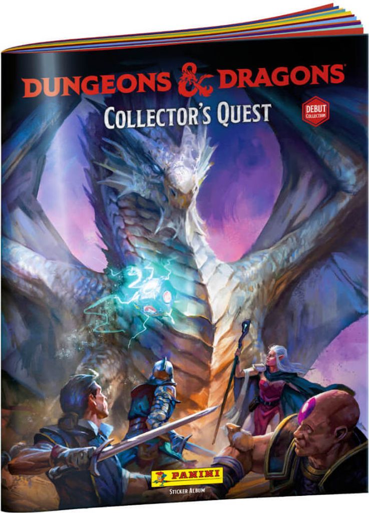 Panini Dungeons & Dragons Sticker - Collectors Quest Sammelsticker - 1 Sammelalbum