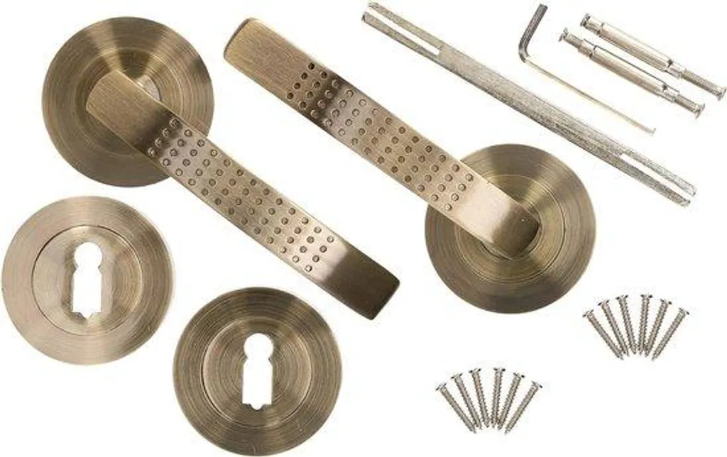 Robinetterie de jardin 110 mm Patina universelle en inox pour cuve avec clés