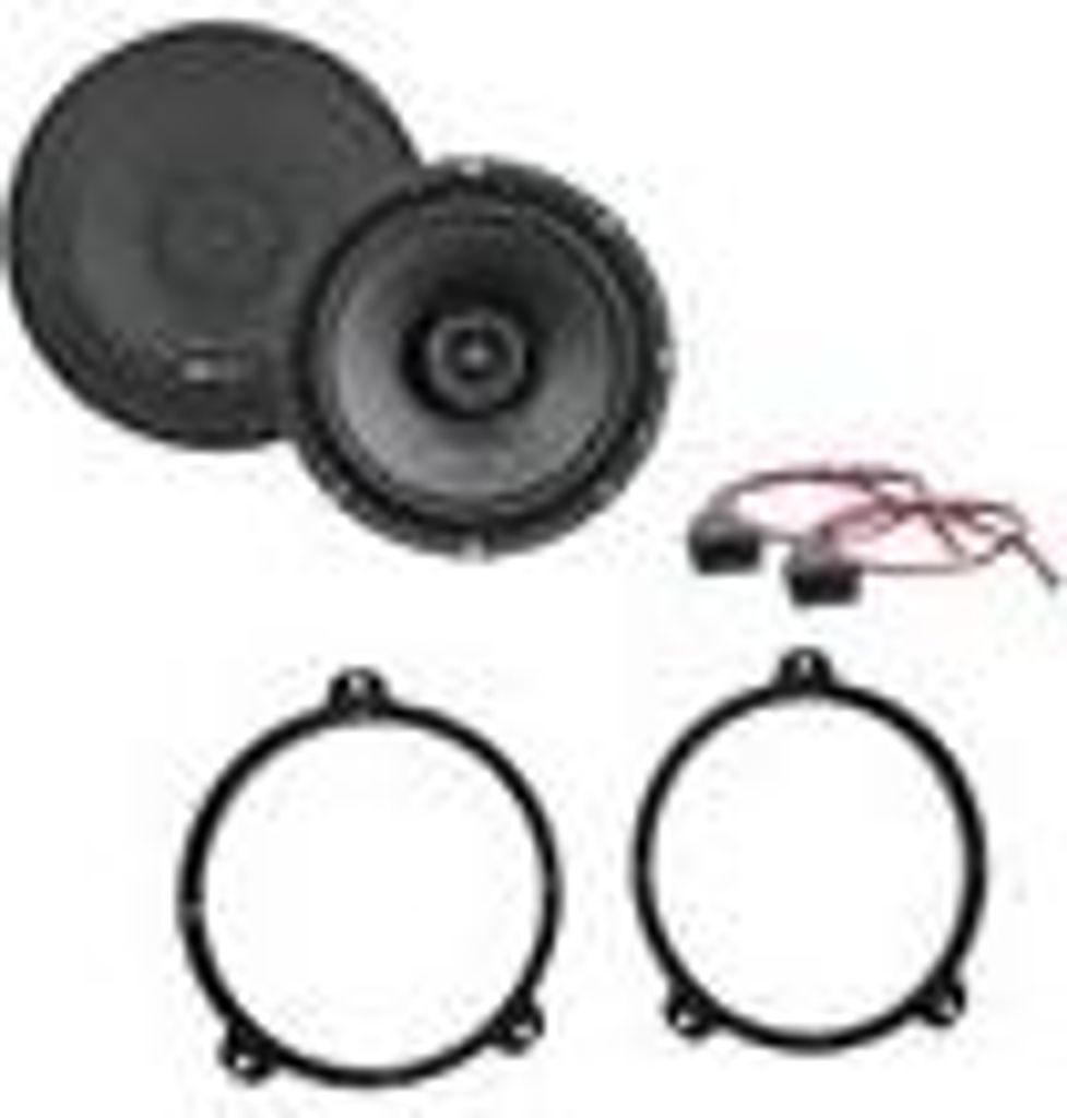 MB Quart QX165 2 Wege Lautsprecher Einbauset für E46 Limousine Coupé