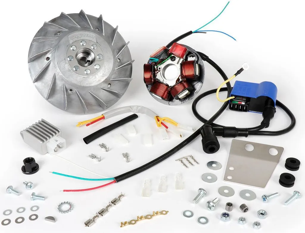 Améliorer l'allumage Vespa Smallframe avec le Kit BGM PRO 12V Touring