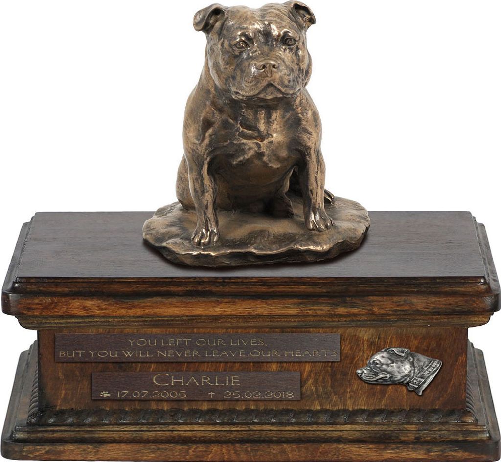 Staffordshire Bull Terrier, Staffik, Staffi - urna na psie Zdjęcie produktu 