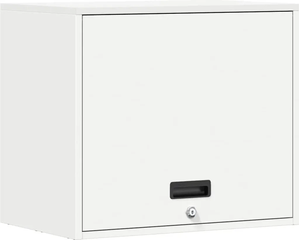 SYFAX™ Armadio a Muro Garage Bianco Porta a Gas | Ordine Professionale