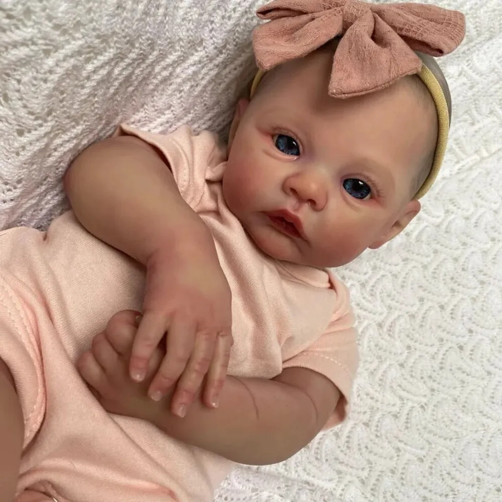 Fini les Jouets Fragiles : Bébé Reborn Durable 18 Pouces Peau 3D Réelle