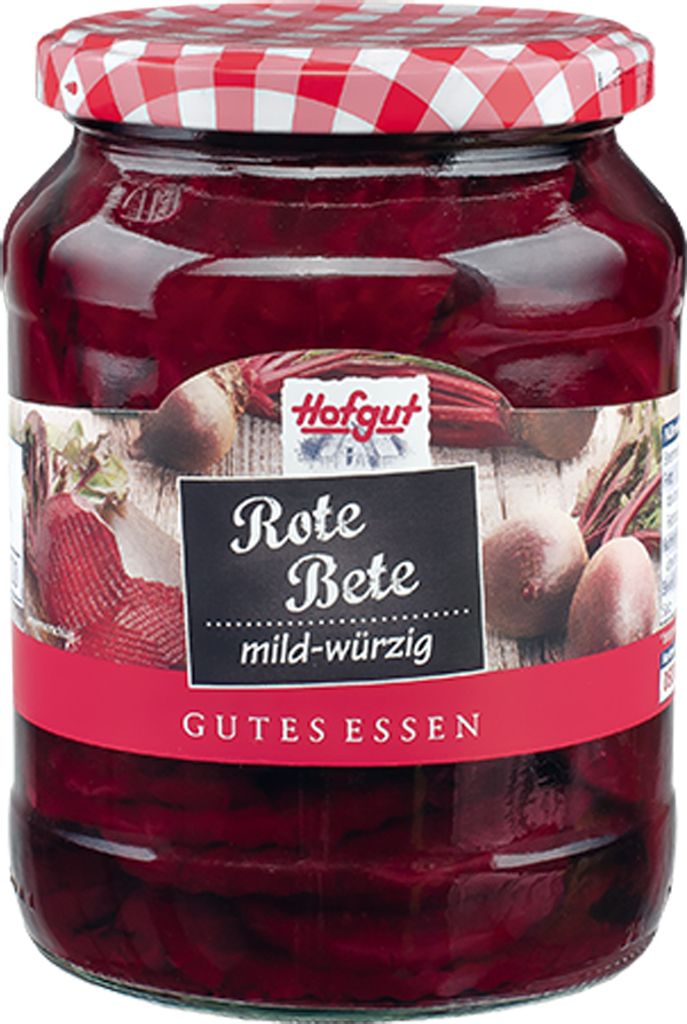 Hofgut plátky červenej repy s jemnou a pikantnou chuťou Obrázok produktu 