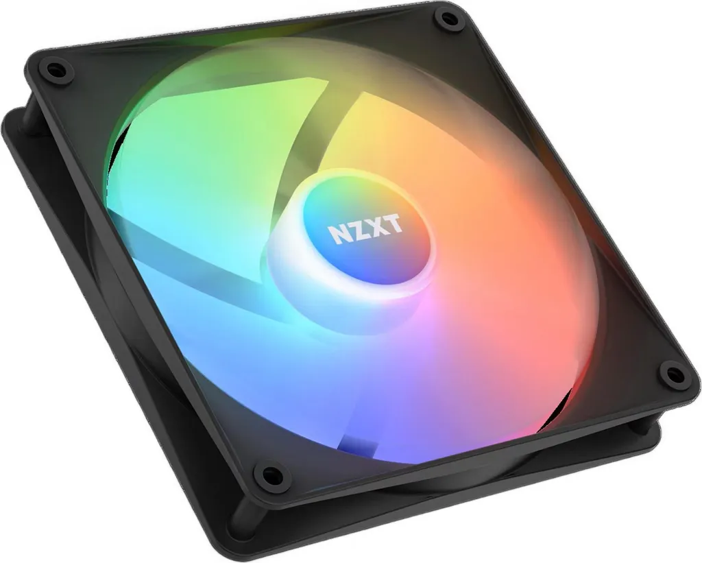 Ventola Case 140mm NZXT F140 RGB Core - Alta Pressione Statica Nera