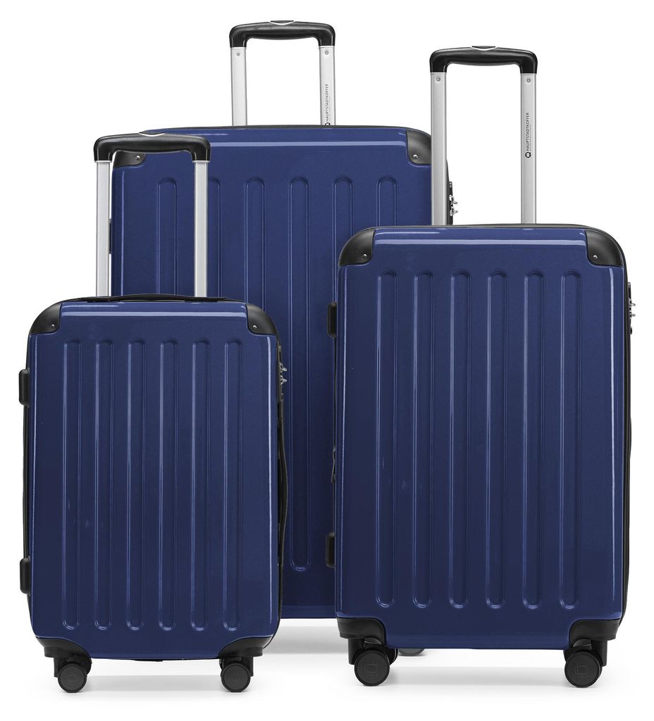 HAUPTSTADTKOFFER - Alex - Koffer-Set 3-teilig, Rollkoffer Immagine del prodotto 