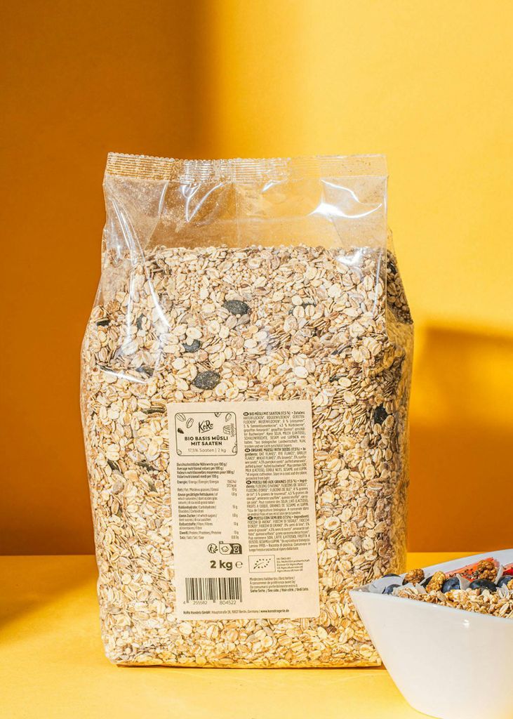 KoRo I  Basis Müsli mit Saaten 2 kg Produktbild 