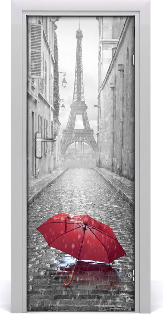 Tulup Türaufkleber 75x205 cm Dekorative Aufkleber Selbstklebend Wasserdichte Tapete Abnehmbar Schlafzimmer Wohnzimmer Wohnkultur - Klebstoff Regen...